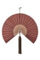 Decoratiune de perete, Bloomingville, Jaime, 75x70 cm, bambus, roz