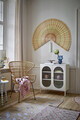 Decoratiune de perete, Bloomingville, Jaime, 160x110 cm, bambus, galben