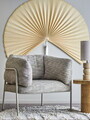 Decoratiune de perete, Bloomingville, Jaime, 150x110 cm, bambus, natural