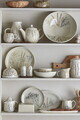 Bol salata, Bloomingville, Bea, 30.5x11 cm, 3.5 L, ceramica, natural