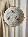 Bol salata, Bloomingville, Hezha, 28x9 cm, 3.35 L, ceramica, verde