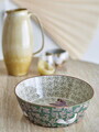 Bol salata, Bloomingville, Hezha, 28x9 cm, 3.35 L, ceramica, verde