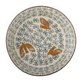Bol salata, Bloomingville, Hezha, 28x9 cm, 3.35 L, ceramica, albastru