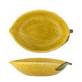 Bol, Bloomingville, Limone, 26x18x6 cm, 930 ml, ceramica, galben