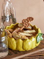 Bol, Bloomingville, Limone, 21x6.5 cm, 1.09 L, ceramica, galben
