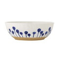 Bol salata, Bloomingville, Linora, 28x9 cm, ceramica, albastru