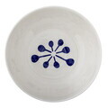 Bol salata, Bloomingville, Linora, 28x9 cm, ceramica, albastru
