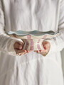 Platou pentru prajituri, Bloomingville, Willa, 28x9.5 cm, ceramica, multicolor