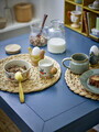 Set 2 suporturi pentru ou, Bloomingville, Birdy, 8x8 cm, ceramica, multicolor