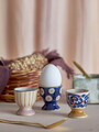 Set 3 suporturi pentru ou, Bloomingville, Eviaya, 4.5x5 cm, 30 ml, ceramica, multicolor
