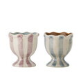 Set 2 suporturi pentru ou, Bloomingville, Willa, 5x5 cm, 40 ml, ceramica, multicolor