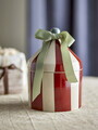 Recipient cu capac, Bloomingville, Cimmi, 15.5x25 cm, 1.15 L, ceramica, rosu