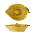 Storcator lamaie, Bloomingville, Limone, 15.5x10.5x5 cm, 160 ml, ceramica, galben