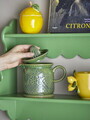 Storcator lamaie, Bloomingville, Liselu, 17.5x12x15.5 cm, 720 ml, ceramica, verde