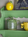 Storcator lamaie, Bloomingville, Liselu, 17.5x12x15.5 cm, 720 ml, ceramica, verde