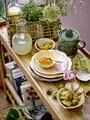 Storcator lamaie, Bloomingville, Liselu, 17.5x12x15.5 cm, 720 ml, ceramica, verde