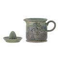 Storcator lamaie, Bloomingville, Liselu, 17.5x12x15.5 cm, 720 ml, ceramica, verde