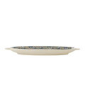 Platou pentru servire, Bloomingville, Hezha, 34x25x3.5 cm, ceramica, albastru