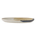 Platou pentru servire, Bloomingville, Jules, 33.5x18.5x3.5 cm, ceramica, albastru