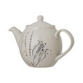 Ceainic, Bloomingville, Bea, 13.5x17 cm, 1.2 L, ceramica, natural