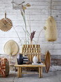 Lustra, Bloomingville, Evert, 1 x E27, 25x65 cm, bambus, natural