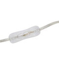 Lampa de masa, Bloomingville, Paddy, 1 x E14, 20x26.5 cm, sticla, roz