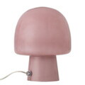 Lampa de masa, Bloomingville, Paddy, 1 x E14, 20x26.5 cm, sticla, roz