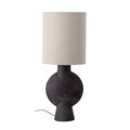 Lampa de masa, Bloomingville, Sergio, 1 x E27, 21x55 cm, ceramica/in, maro