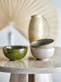Set 3 boluri, Bloomingville, Addison, 16x8 cm, 700 ml, ceramica, verde