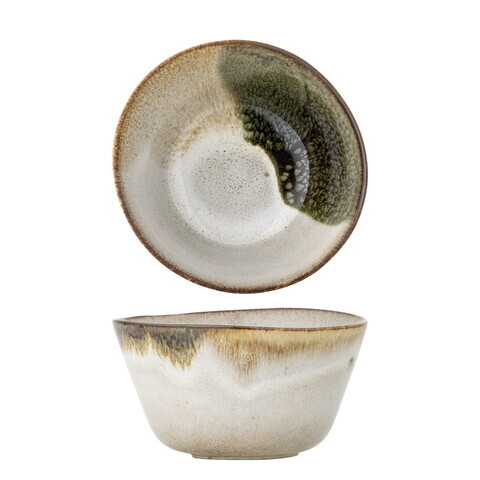 Bol, Bloomingville, Jules, 15.5x8.5 cm, 750 ml, ceramica, verde