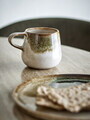 Set mic dejun 12 piese, Bloomingville, Jules, ceramica, verde