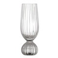 Pahar de sampanie, Bloomingville, Taurin, 6x17 cm, 250 ml, sticla, transparent