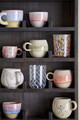 Ceasca, Bloomingville, Bea, 9.5x8.5 cm, 250 ml, ceramica, natural