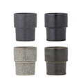 Set 4 cesti, Bloomingville, Ewan, 7.5x9 cm, 150 ml, ceramica, multicolor
