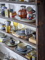 Set 2 cani, Bloomingville, Florist, 9x8.5 cm, 330 ml, ceramica, multicolor