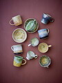Ceasca, Bloomingville, Imogen v2, 8.5x7 cm, 175 ml, ceramica, multicolor