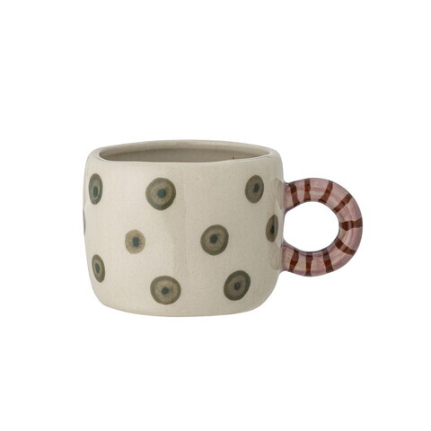 Ceasca, Bloomingville, Nini, 7x6 cm, 100 ml, ceramica, natural