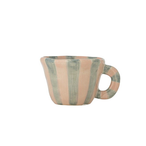 Ceasca, Bloomingville, Nini Green, 7.5x5.5 cm, 110 ml, ceramica, multicolor