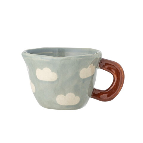 Ceasca, Bloomingville, Nini, 7.5x5.5 cm, 110 ml, ceramica, albastru