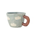Ceasca, Bloomingville, Nini, 7.5x5.5 cm, 110 ml, ceramica, albastru