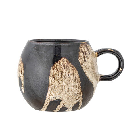 Ceasca, Bloomingville, Paula Dark, 9x8 cm, 275 ml, ceramica, maro