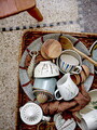 Serviciu de  masa 12 piese, Bloomingville, Bea, ceramica, natural