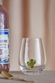 Set 4 pahare, Bloomingville, Misa , 9x12 cm, 560 ml, sticla, transparent