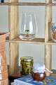 Set 4 pahare, Bloomingville, Misa Holiday, 9x12 cm, 560 ml, sticla, transparent
