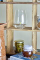 Set 4 pahare, Bloomingville, Misa Holiday, 9x12 cm, 560 ml, sticla, transparent