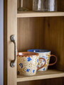 Set 2 cani, Bloomingville, Anniversary, 9.5x8 cm, 380 ml, ceramica, multicolor