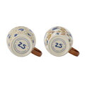 Set 2 cani, Bloomingville, Anniversary, 9.5x8 cm, 380 ml, ceramica, multicolor