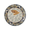 Farfurie desert, Bloomingville, Hezha, 16x2 cm, ceramica, albastru