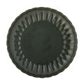 Farfurie intinsa, Bloomingville, Latina, 27x2 cm, ceramica, verde inchis