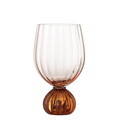 Pahar de vin, Bloomingville, Taurin, 9x15.5 cm, 430 ml, sticla, roz